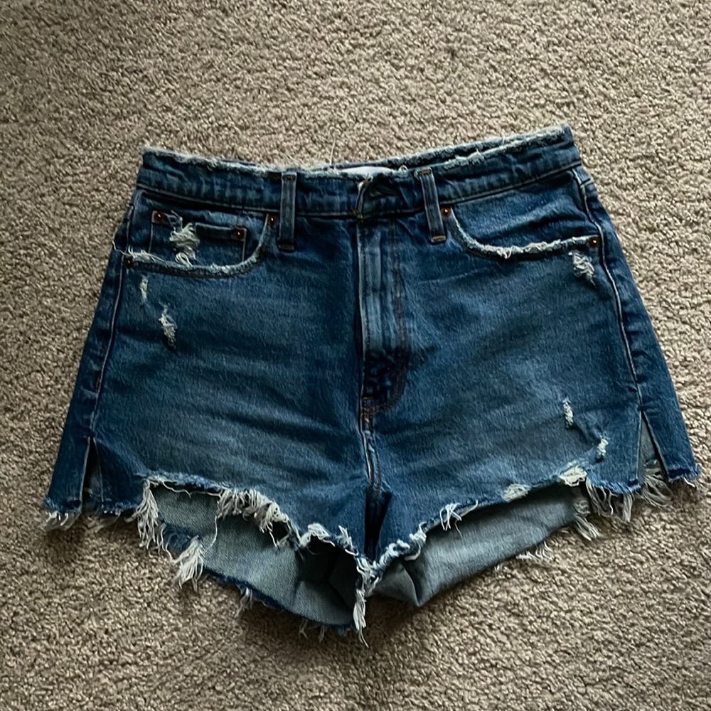 Abercrombie Denim Mom Shorts